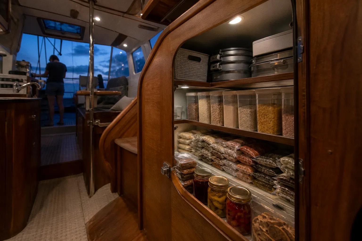 Proviantierung auf Langfahrt: 6 Wege zur optimalen Stauraumnutzung