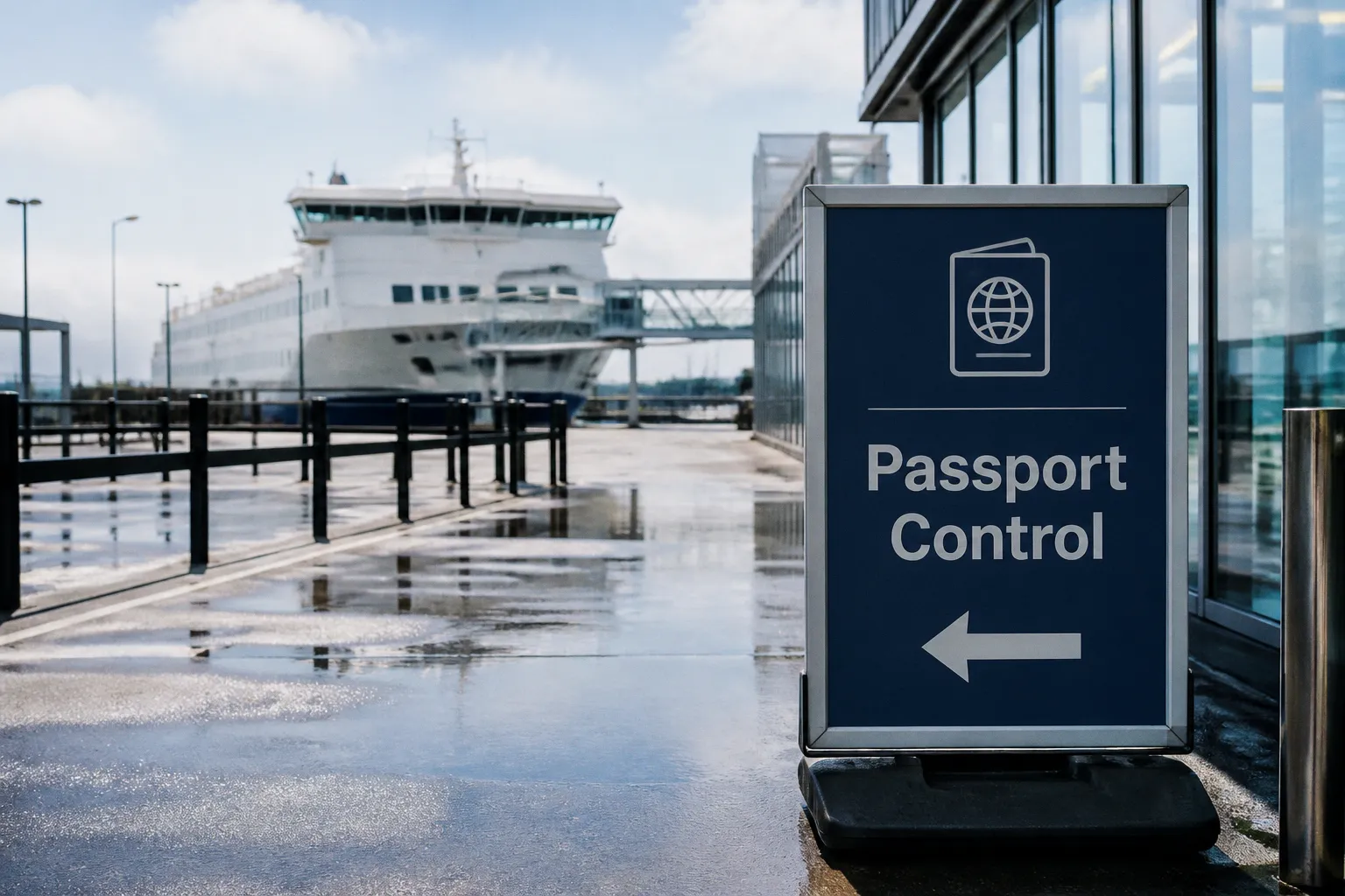 Reisepass-Pflicht auf Fährverbindungen zwischen Irland und Großbritannien ab 2026