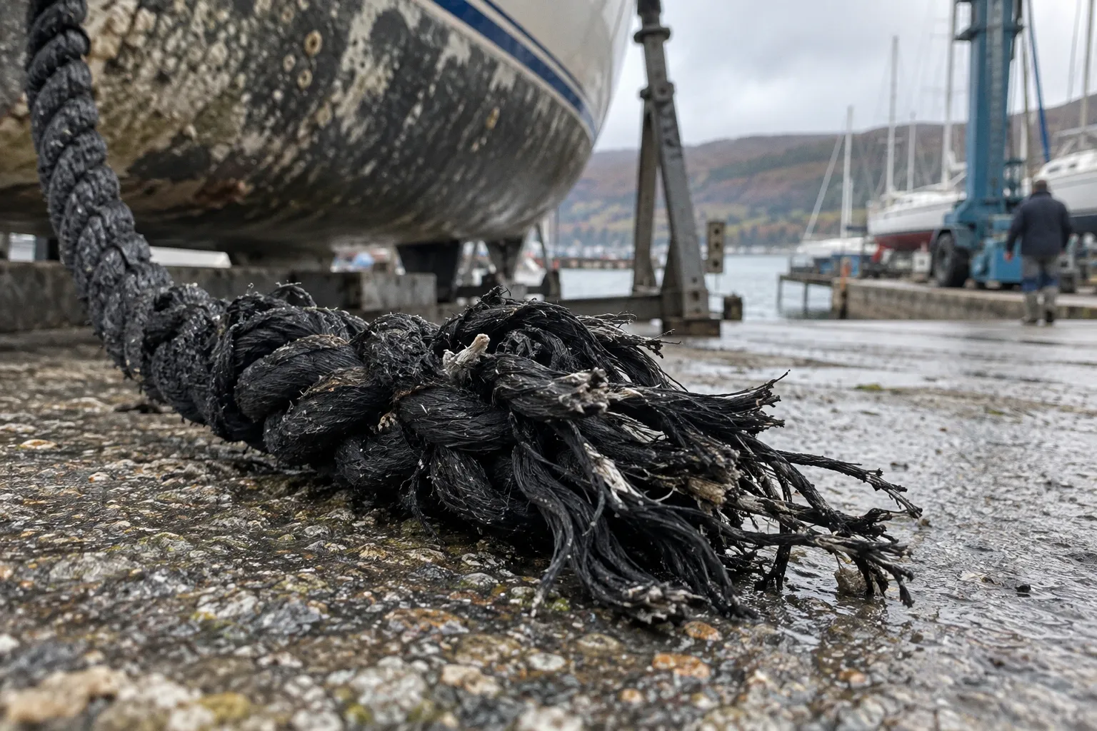 Segelyacht in Fischfarm verheddert: Dramatische Rettung vor Nordirland